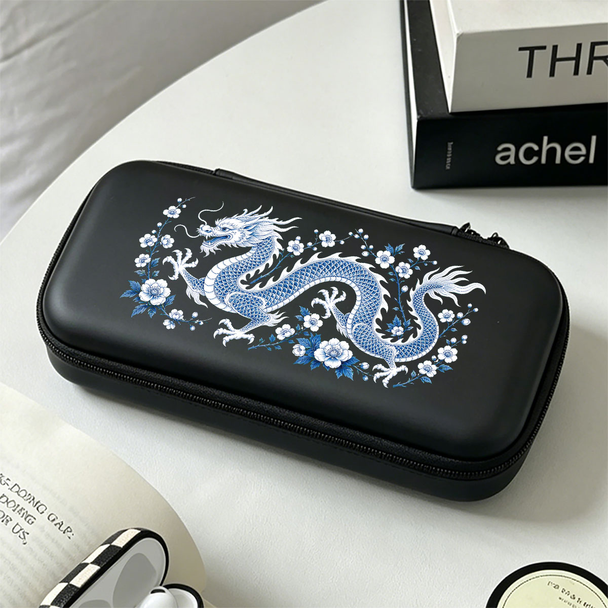 Gaming Accessories Bag - Cute Shockproof Carry Case With Mesh