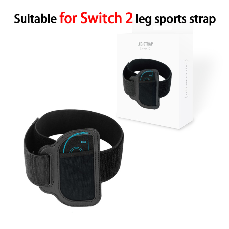 Japanese Gaming Accessories - Leg Strap for Switch2, Velcro Adjustable,