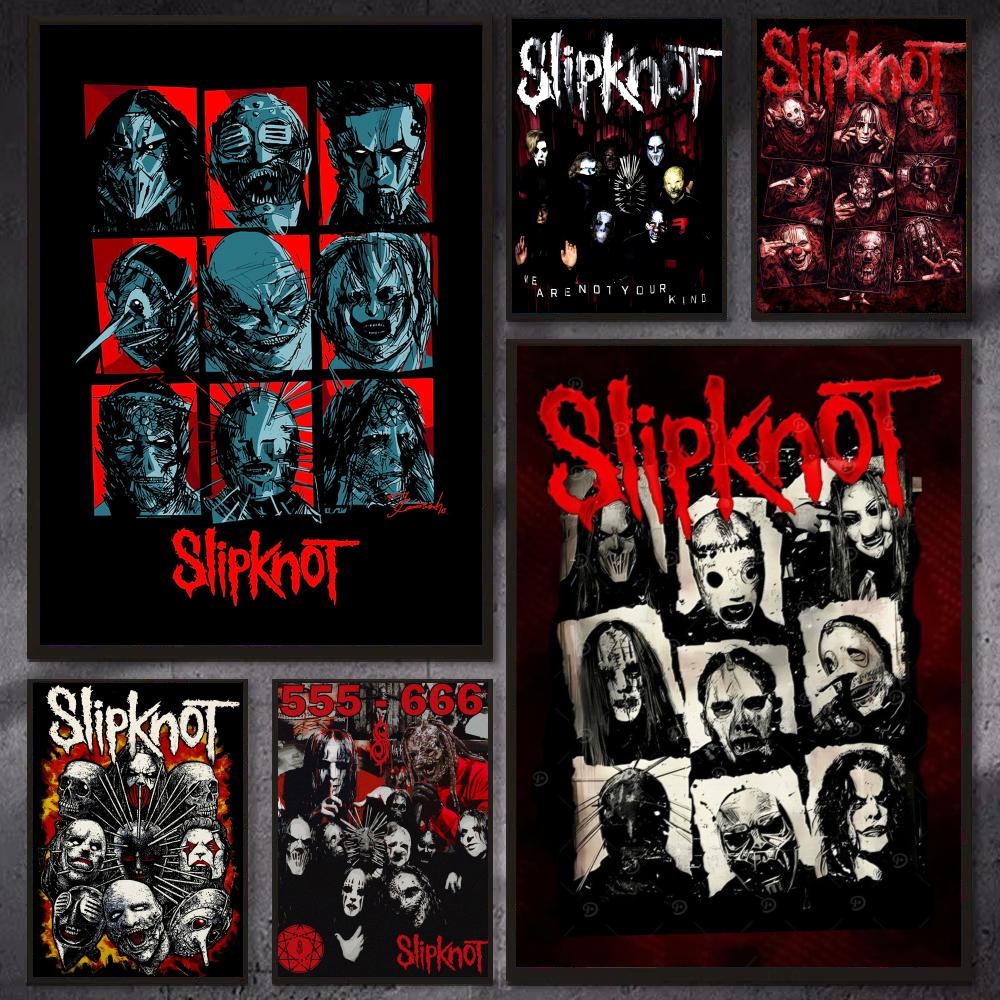 Gaming Accessories Wall - Band S-Slipknot Rock Poster Modern Aesthetic