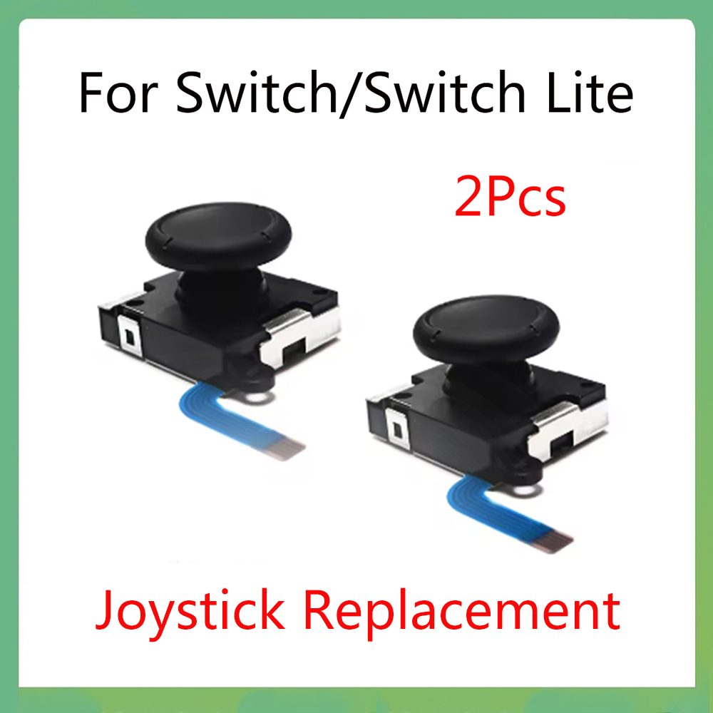 Japanese Gaming Accessories - 2Pcs For Switch 3D Analog Joystick