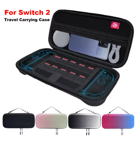 Gaming Accessories Bag - Portable Travel Carrying Case for Switch