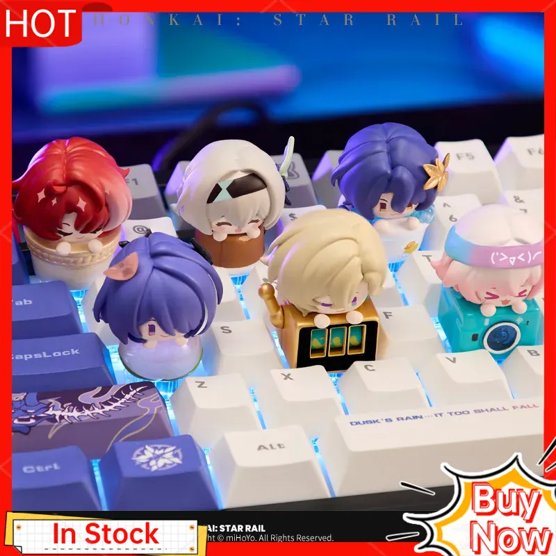 Gaming Accessories Keyboards - Mihoyo Honkai Star Rail Anime Figure