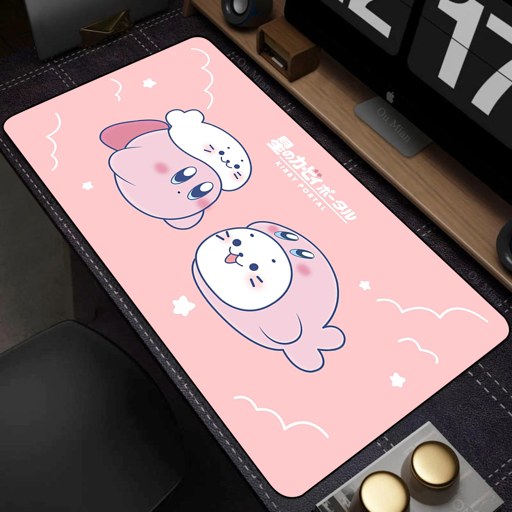 Gaming Accessories Pink - Kawaii Pink K-Kirbys Mouse Pad Gaming