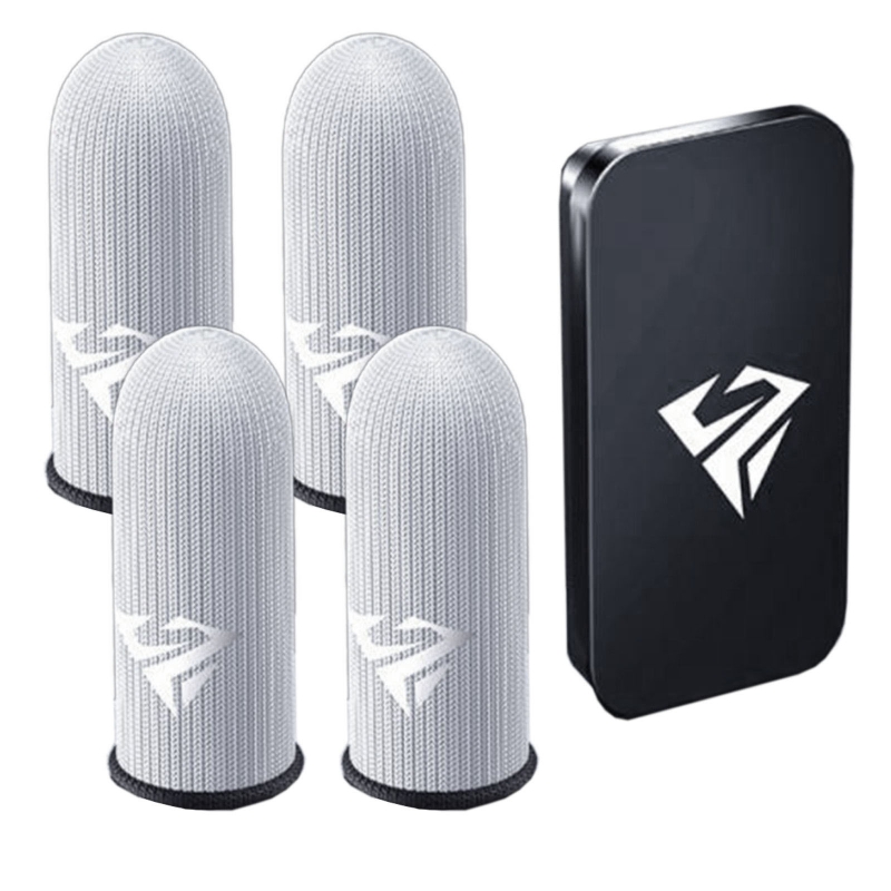 Gaming Accessories For Mobile - 1 Pair Gamer Finger Sleeves Sweatproof