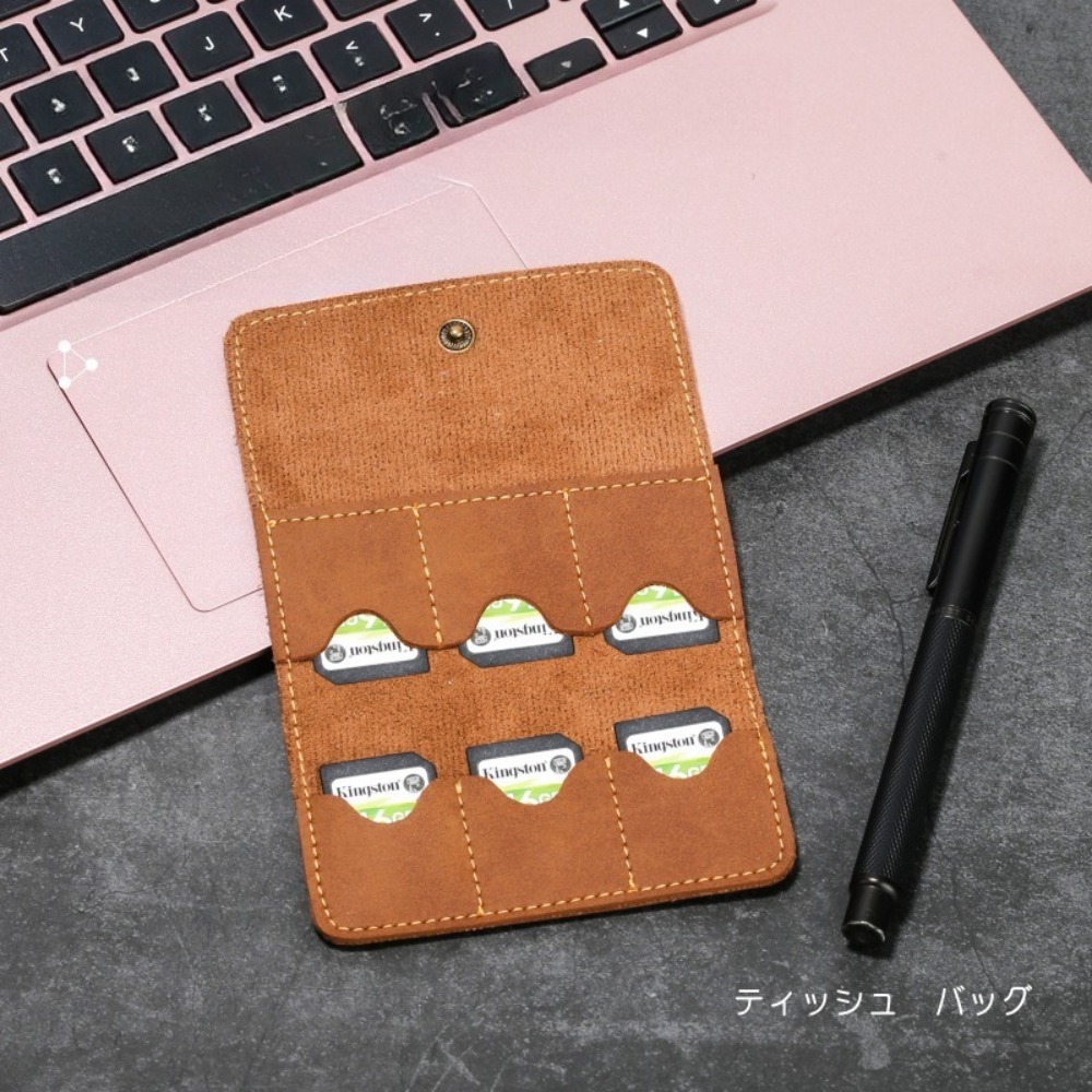 Gaming Accessories Phone - Memory Card Case Pu Leather Multifunctional