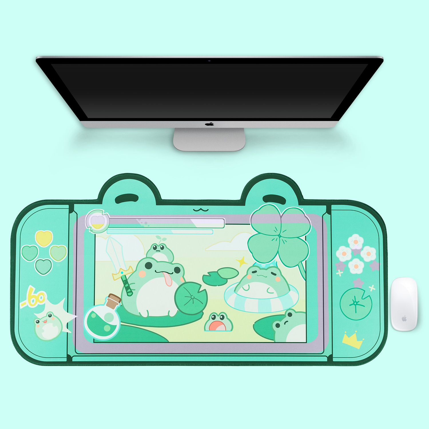 Gaming Accessories Pink - Extra Large Kawaii Gaming Mouse Pad