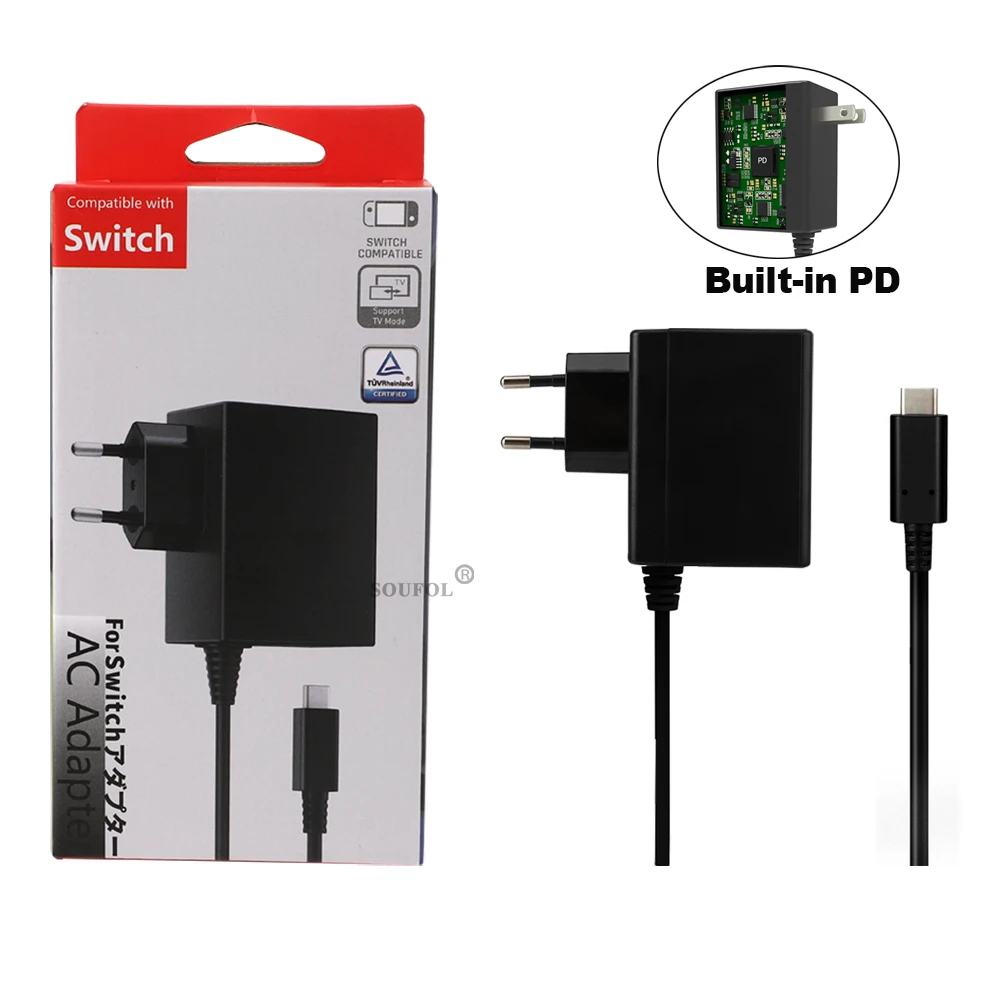 Japanese Gaming Accessories - AC Power Adapter Charger For NS