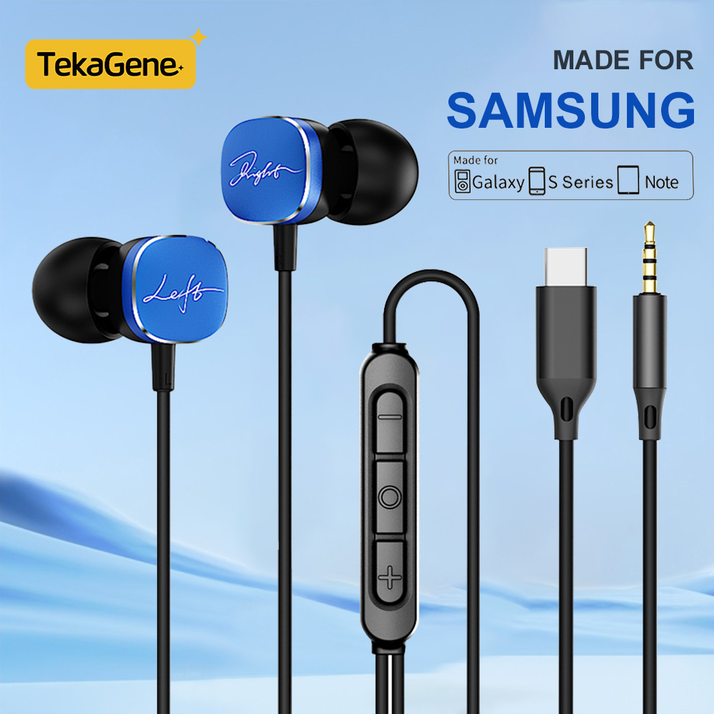 Gaming Accessories For Mobile - For Samsung Type C Wired Headphones
