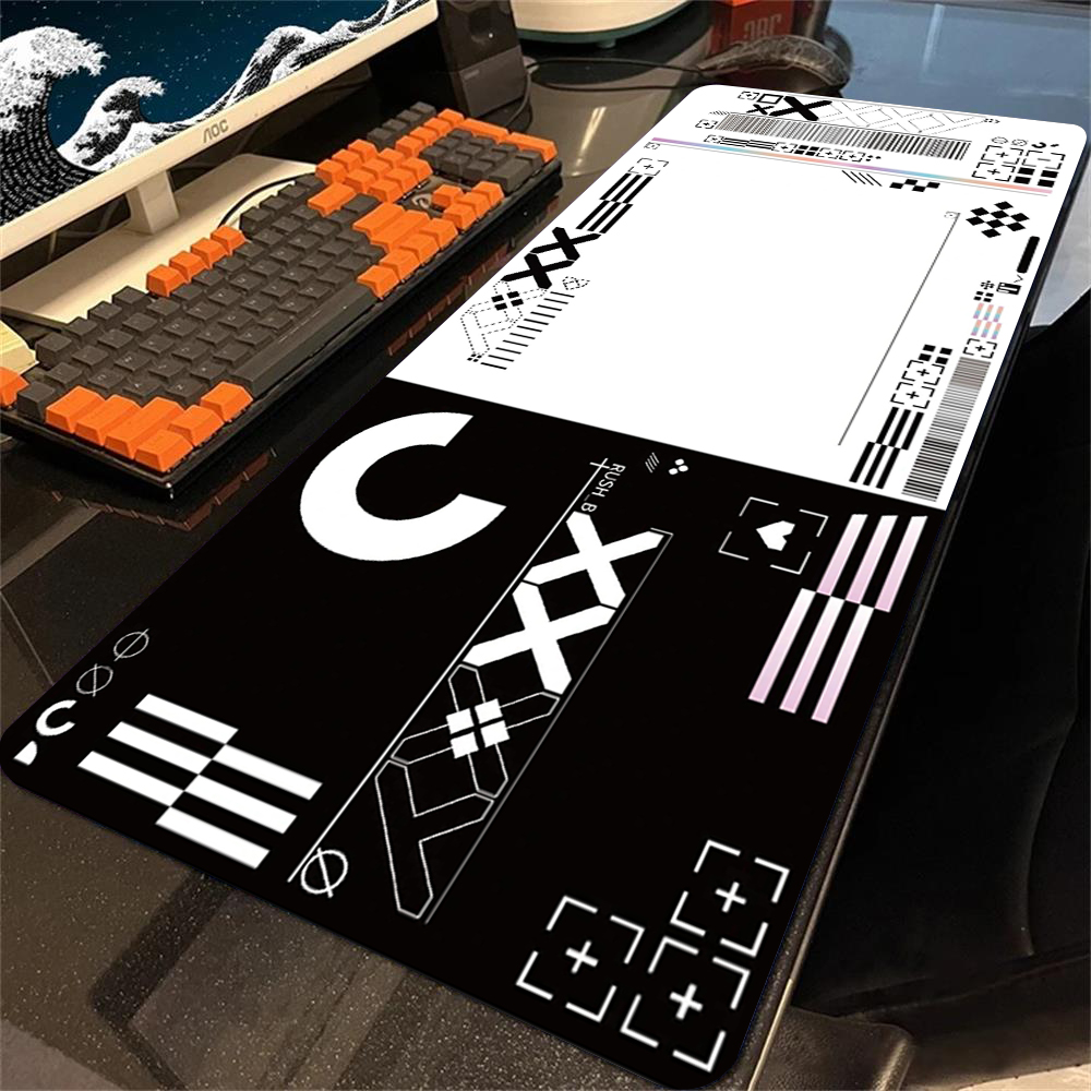 Gaming Accessories Setup - XXL Mouse Pad Large Mousepad Keyboard
