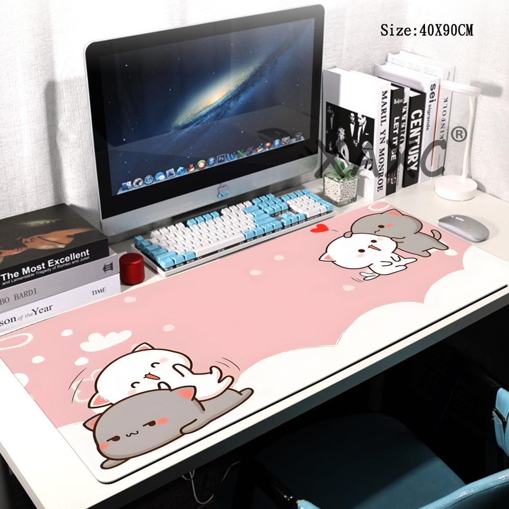 Gaming Accessories Pink - XXL Kawaii Gaming Mouse Pad 900x400x3MM