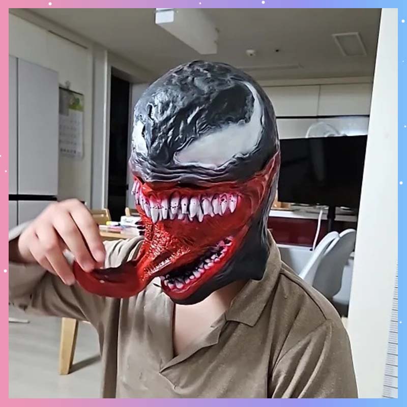 Venom Gaming Accessories - Venom Mask Cosplay Costumes Halloween Horror