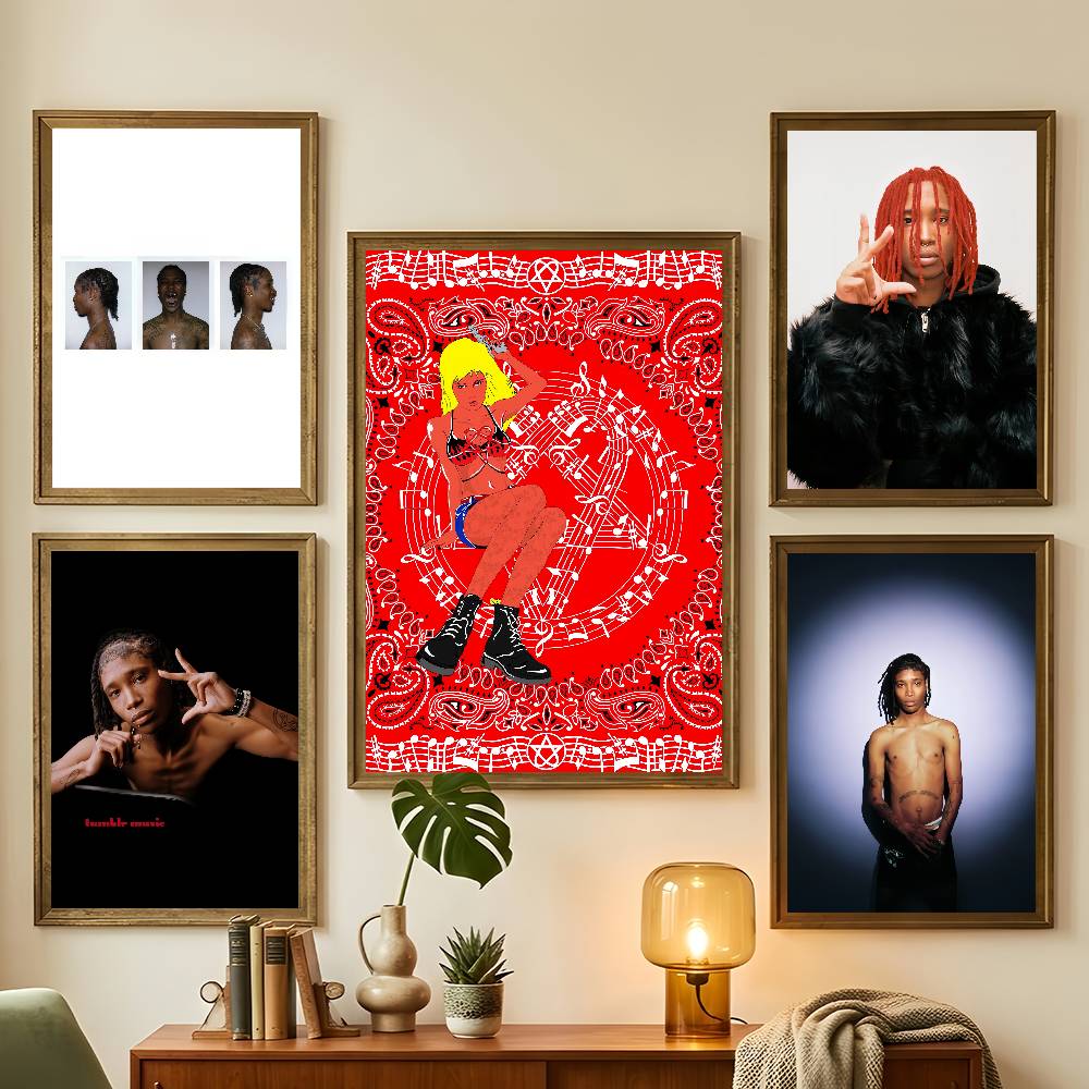 Gaming Accessories Wall - Rapper N-Nine Vicious Emotions Poster For
