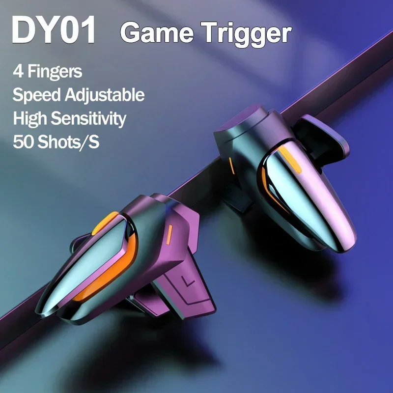 Gaming Accessories Phone - DY01 Mobile Phone 4 Fingers Gamepad
