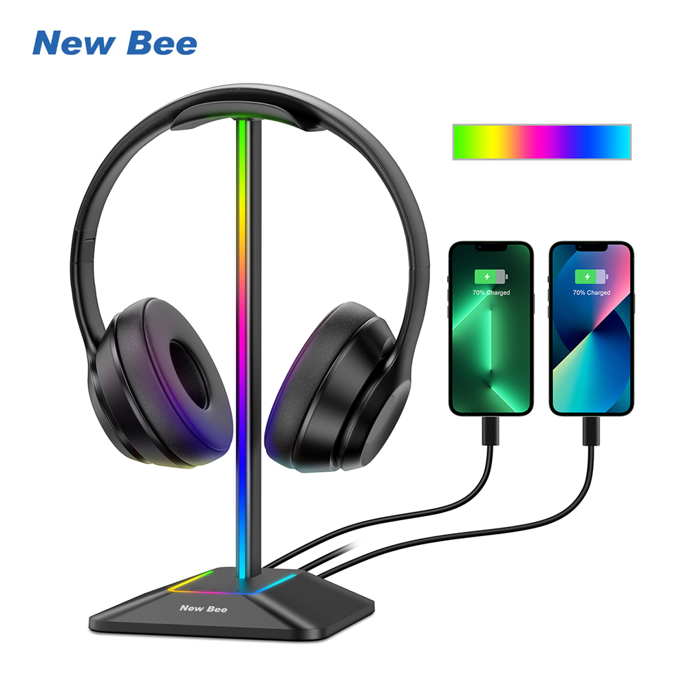 New Bee Z8 RGB Headphones Stan - Gaming Accessories Setup 评论和价格