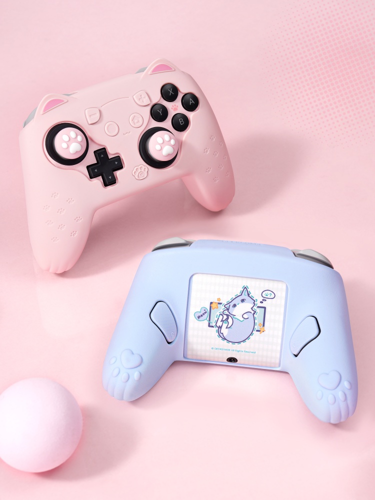 Original Silicone Protective C - Gaming Accessories Pink 评论和价格
