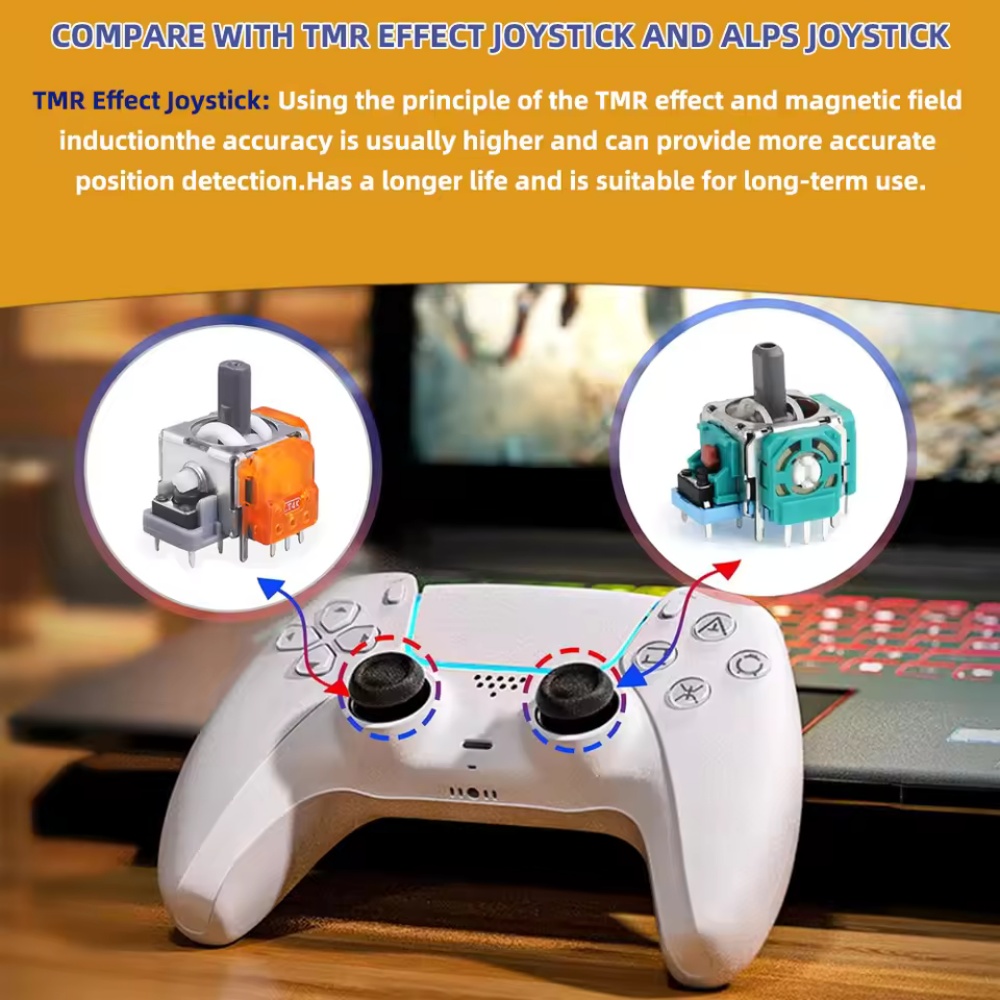 2-10Pcs Replacement TMR Effect - Gaming Accessories Xbox Series S 评论和价格
