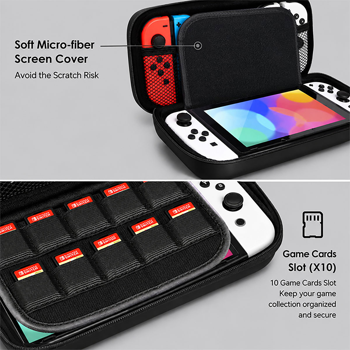 Cute Shockproof Carry Case Wit - Gaming Accessories Bag 评论和价格