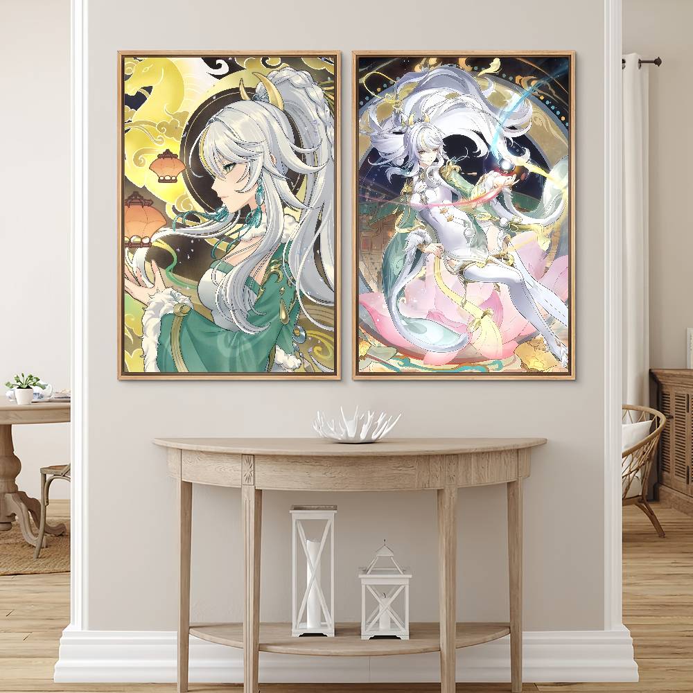 Game Wuthering Waves Zibai Pos - Gaming Accessories Wall 评论和价格