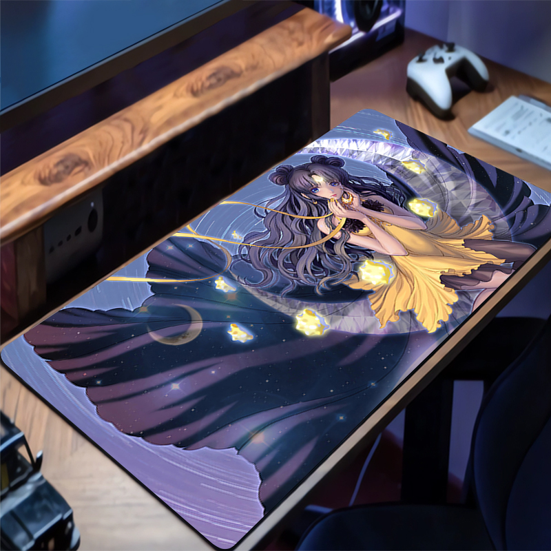 90x40cm Mouse Pad S-Sailor Moo - Gaming Accessories Kawaii 评论和价格
