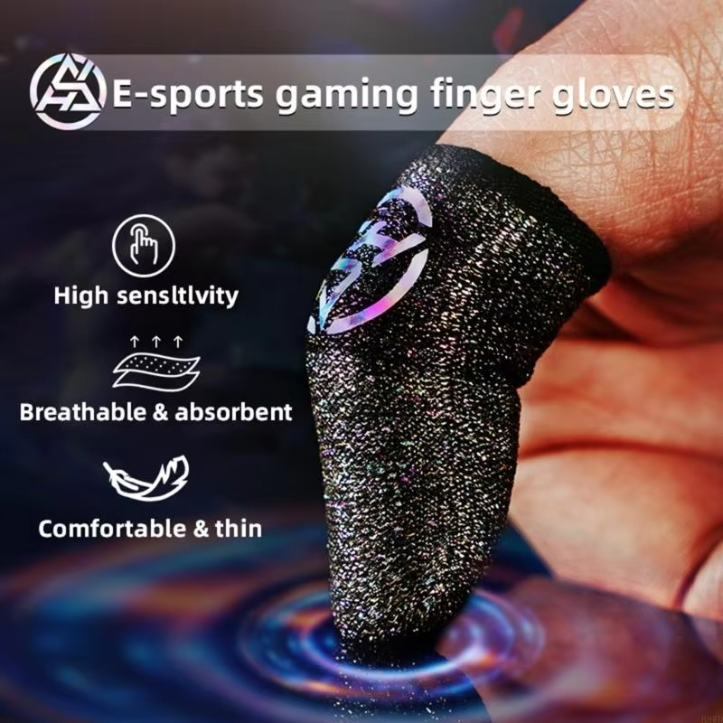 5 Pairs Game Finger Sleeve Sil - Gaming Accessories For Mobile 评论和价格