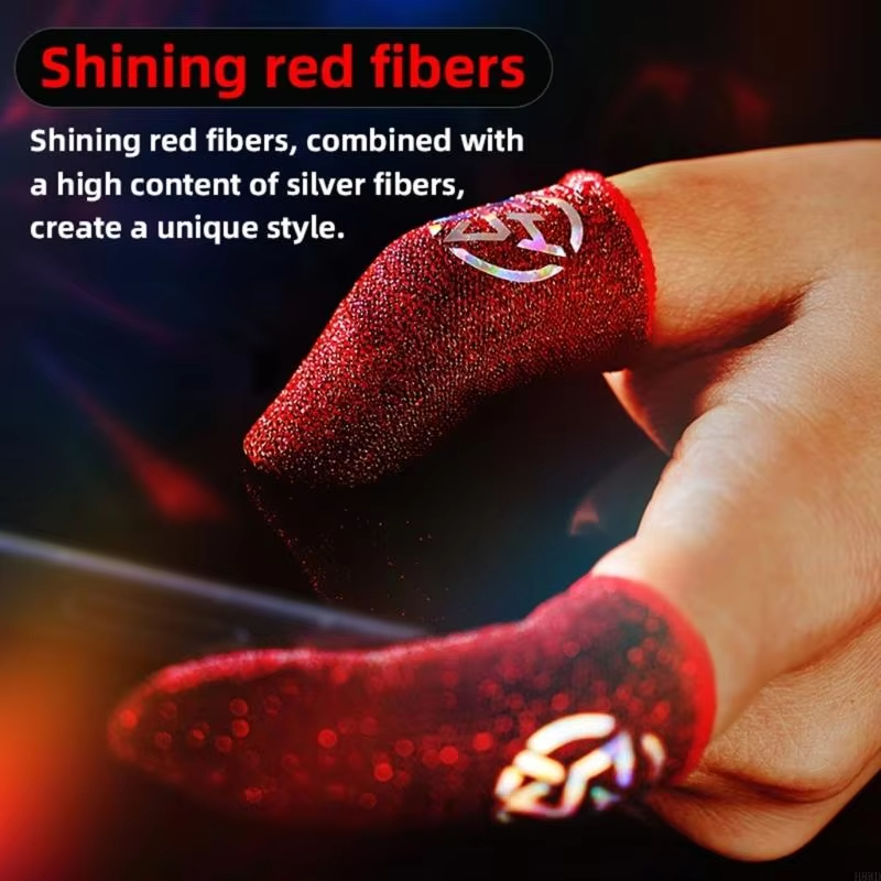 5 Pairs Game Finger Sleeve Sil - Gaming Accessories For Mobile 评论和价格