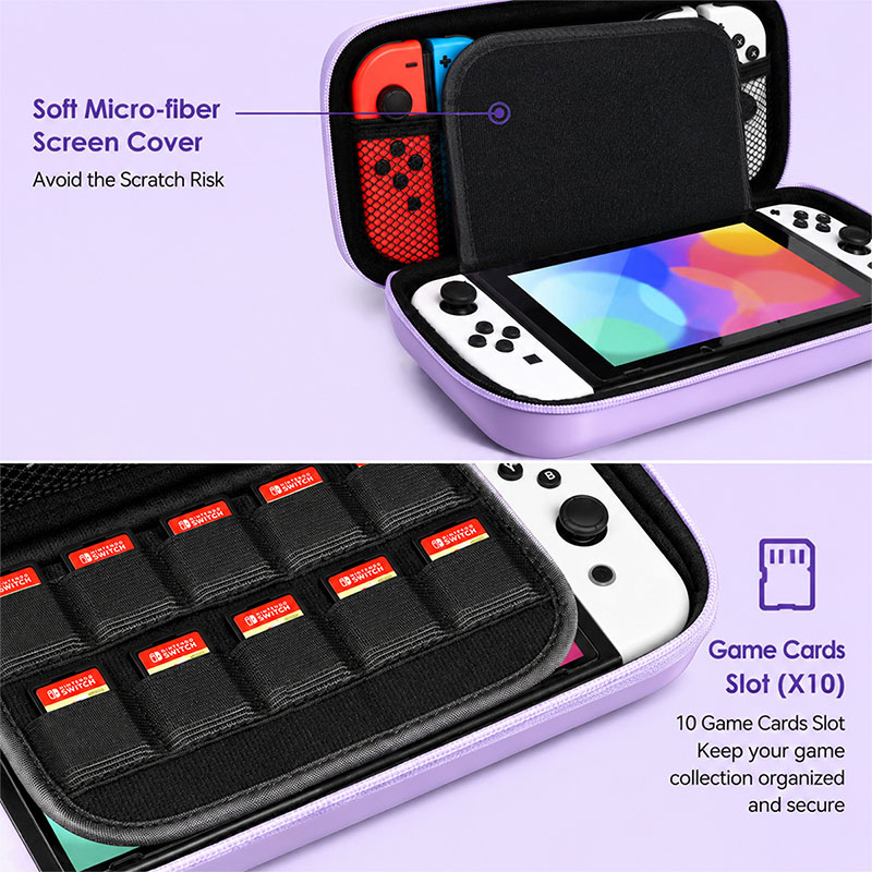 Cute Shockproof Carry Case Wit - Gaming Accessories Bag 评论和价格
