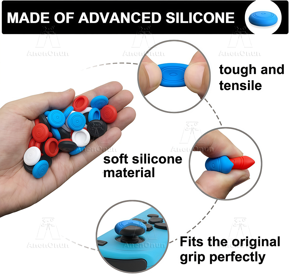 Thumb Grip Caps for Switch/Swi - Japanese Gaming Accessories 评论和价格