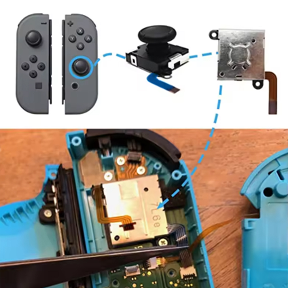 2Pcs For Switch 3D Analog Joys - Japanese Gaming Accessories 评论和价格