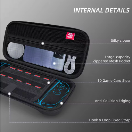 Portable Travel Carrying Case  - Gaming Accessories Bag 评论和价格