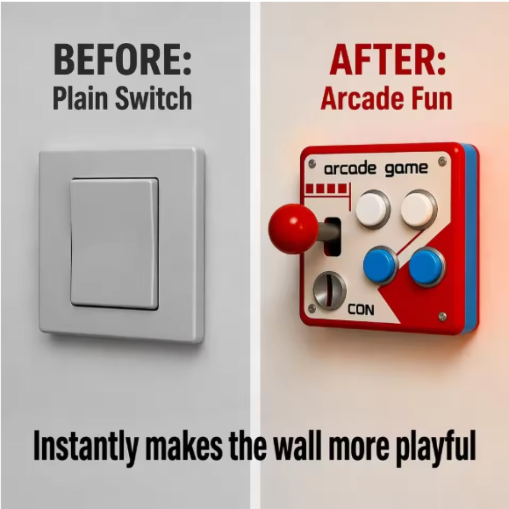 Retro Arcade Joystick Switch P - Gaming Accessories Wall 评论和价格