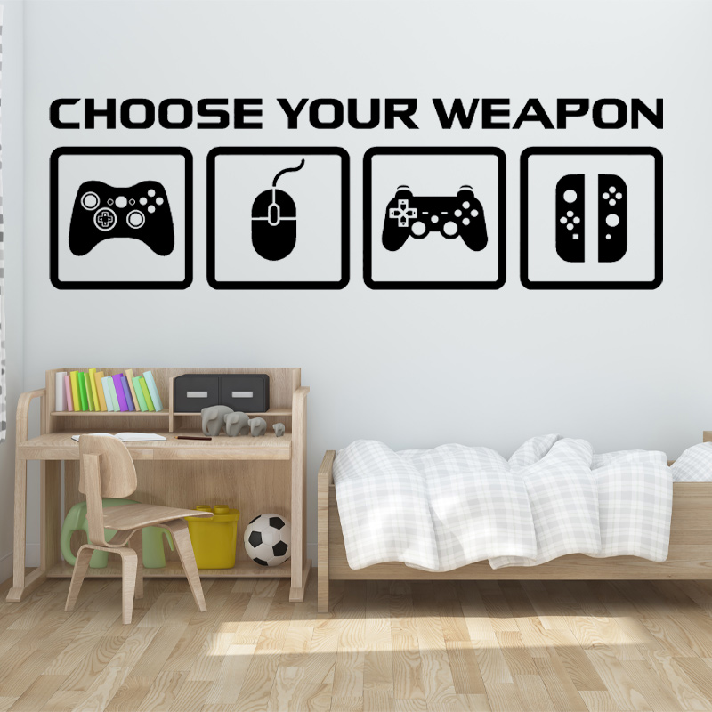 Video Game Decor Wall Decal  C - Gaming Accessories Wall 评论和价格