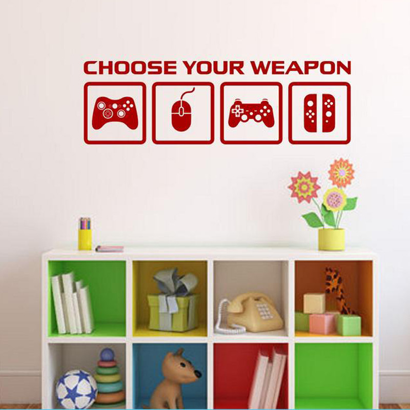 Video Game Decor Wall Decal  C - Gaming Accessories Wall 评论和价格