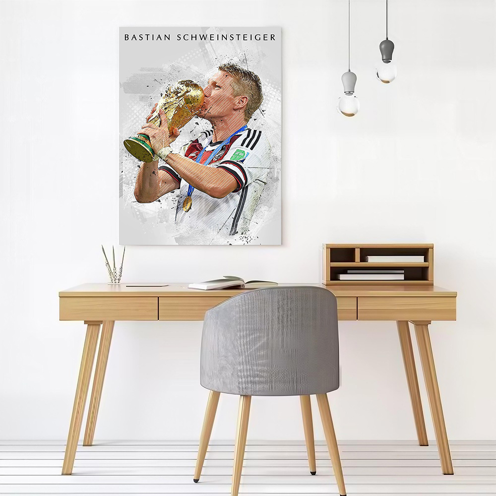 Bastian Schweinsteiger Canvas  - Gaming Accessories Wall 评论和价格