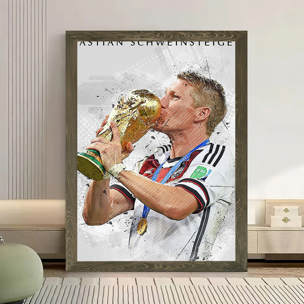 Bastian Schweinsteiger Canvas  - Gaming Accessories Wall 评论和价格
