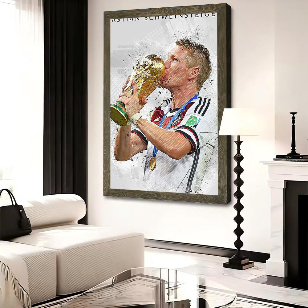 Bastian Schweinsteiger Canvas  - Gaming Accessories Wall 评论和价格