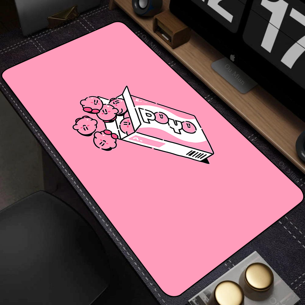 Kawaii Pink K-Kirbys Mouse Pad - Gaming Accessories Pink 评论和价格