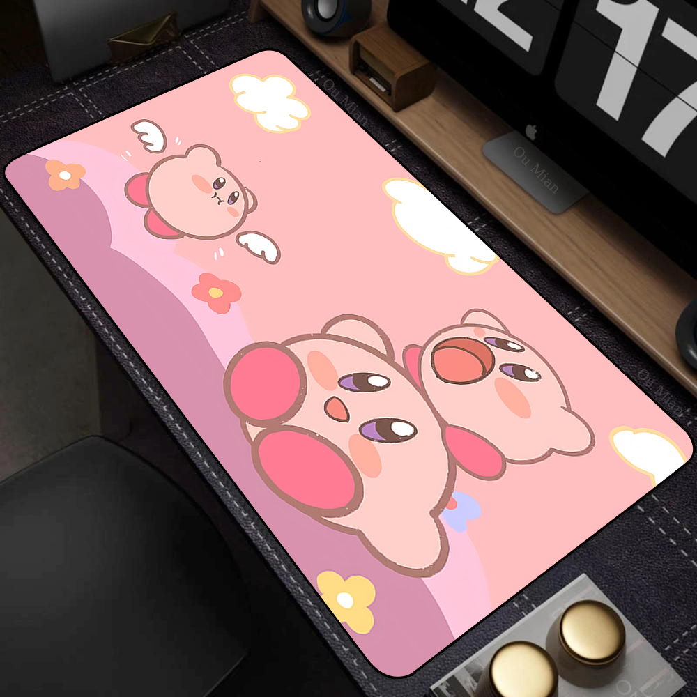 Kawaii Pink K-Kirbys Mouse Pad - Gaming Accessories Pink 评论和价格