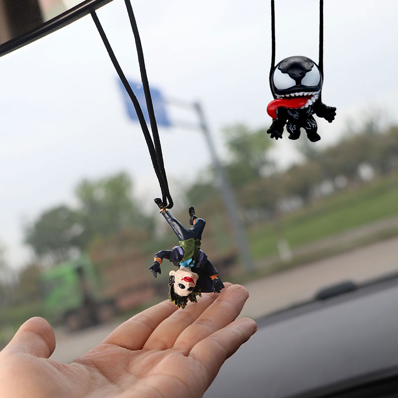 Cartoon Joker Venom Car Pendan - Venom Gaming Accessories 评论和价格