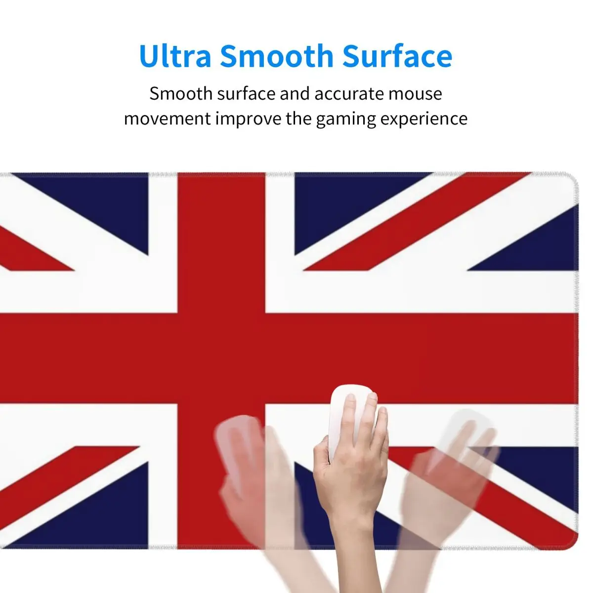 Large Mouse Pad Union Jack Fla - Gaming Accessories Uk 评论和价格