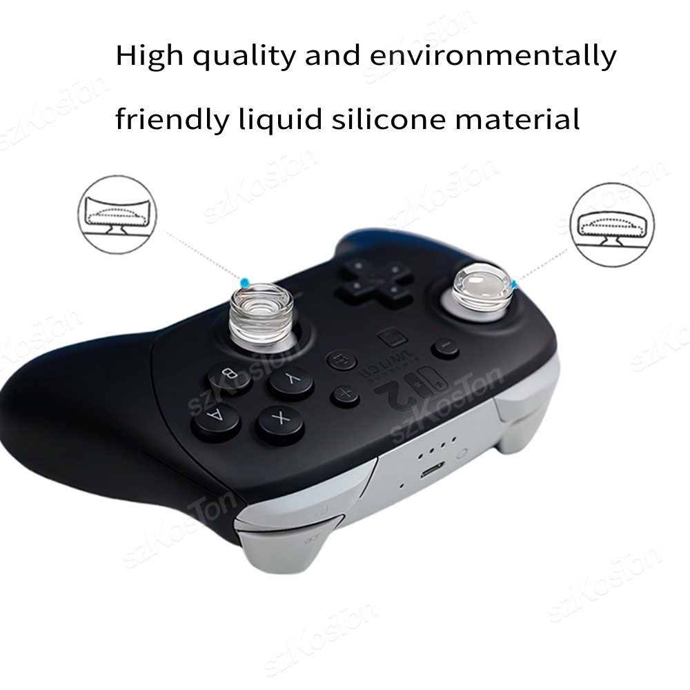Clear Thumb Grips Caps for Swi - Japanese Gaming Accessories 评论和价格