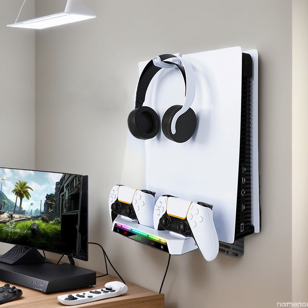 For PS5/PS5 Slim Wall Mount Ki - Gaming Accessories Wall 评论和价格