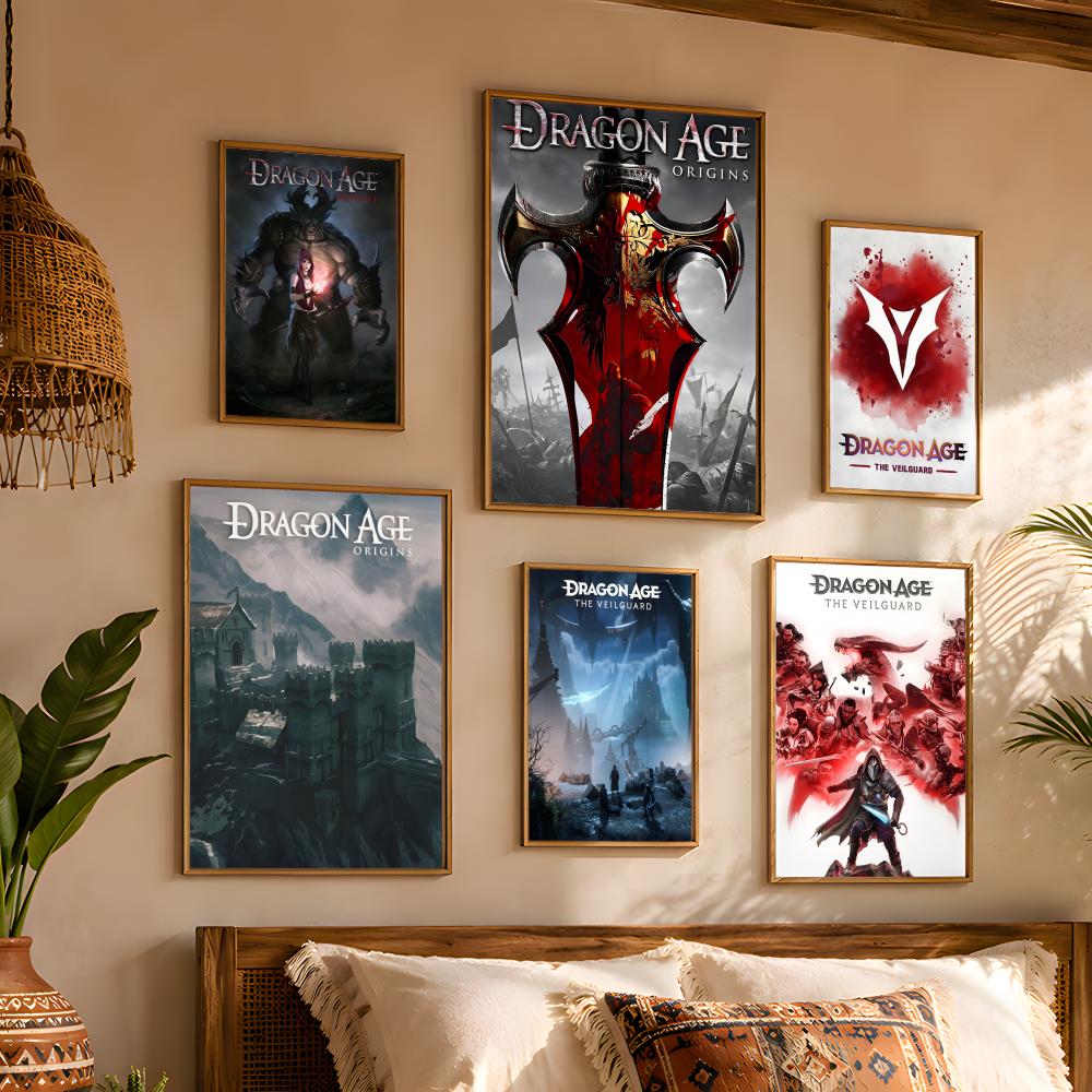 D-Dragon Age Anime Gaming Setu - Gaming Accessories Wall 评论和价格