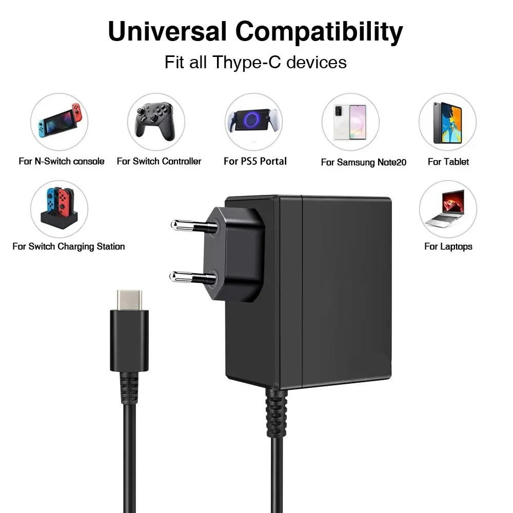 EU US UK Plug Adapter for AC C - Gaming Accessories Wall 评论和价格