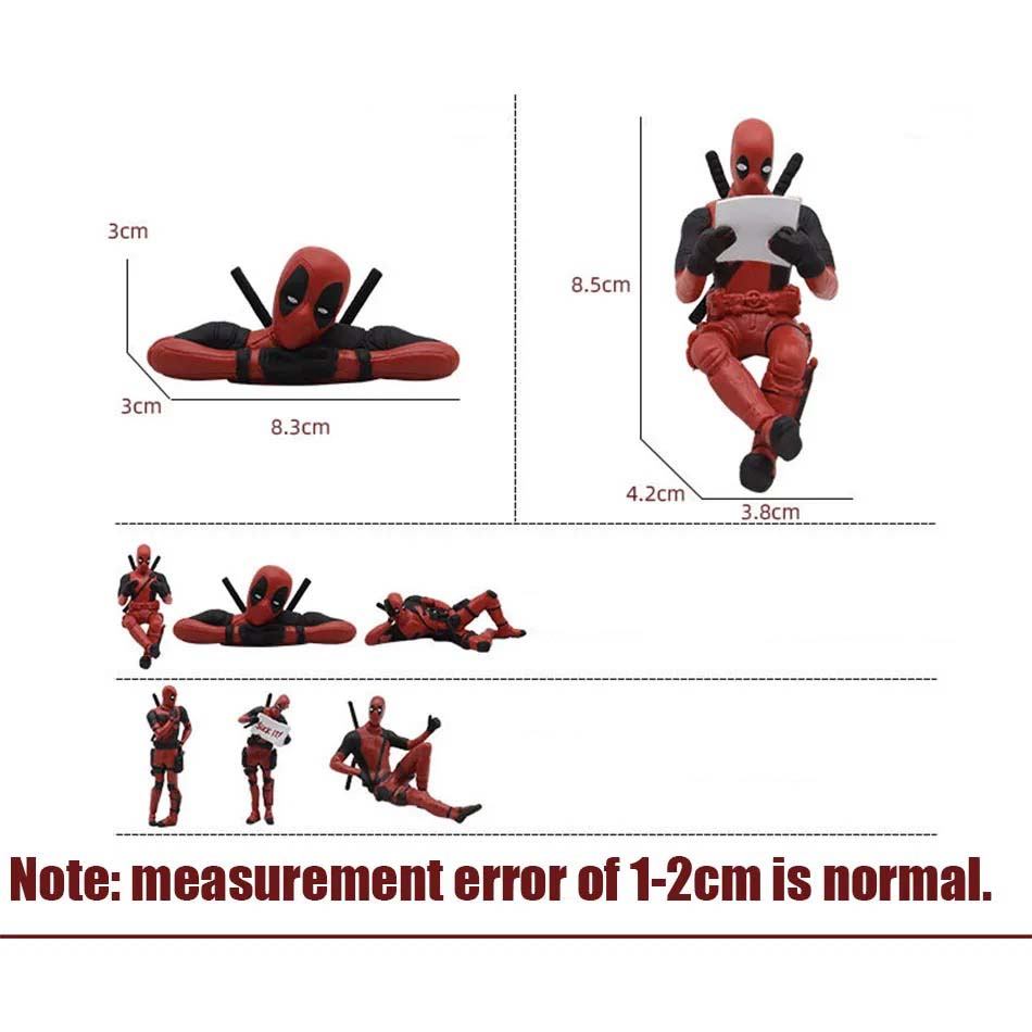 New Anime Deadpool Action Figu - Venom Gaming Accessories 评论和价格