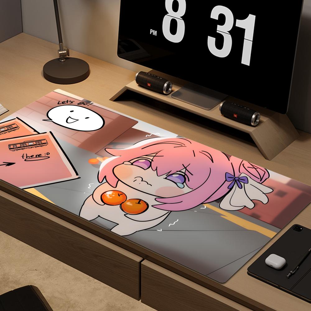 Funny Doro Meme Mouse Pad Game - Gaming Accessories Pink 评论和价格