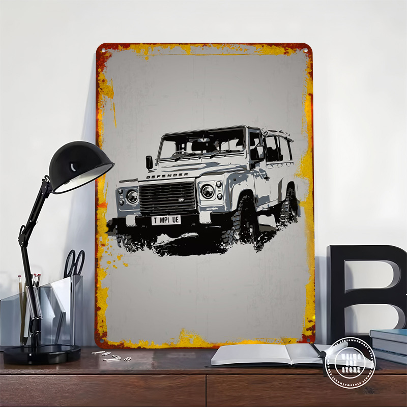 UK Car Rover Defender Poster C - Gaming Accessories Uk 评论和价格