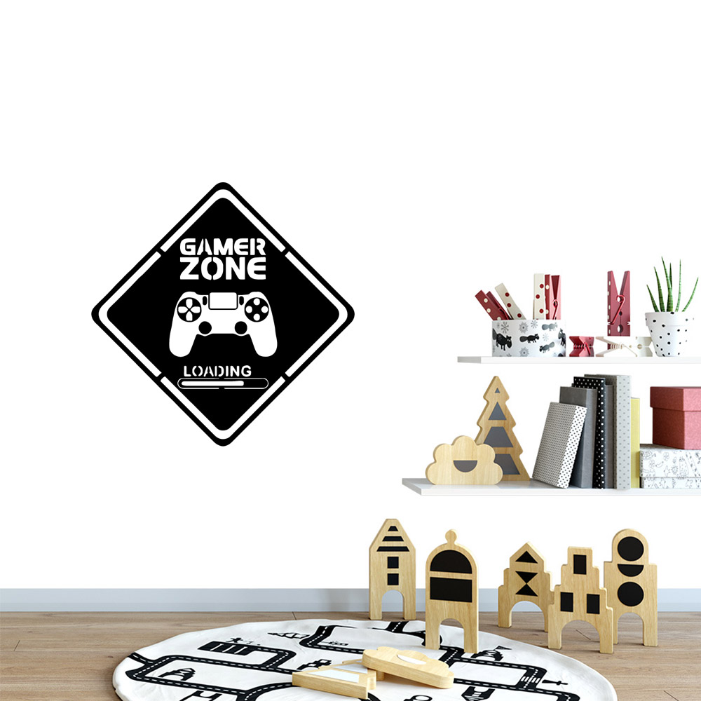 1pc Gamer Wall Art Decal For K - Gaming Accessories Wall 评论和价格