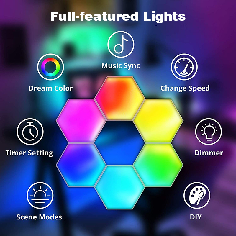 Tuya Smart RGB Quantum Light D - Gaming Accessories Wall 评论和价格