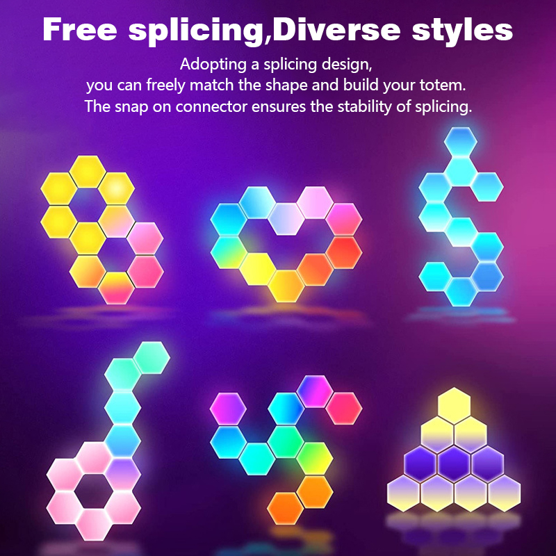 Tuya Smart RGB Quantum Light D - Gaming Accessories Wall 评论和价格