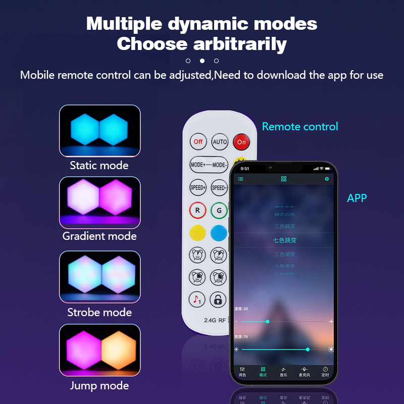Tuya Smart RGB Quantum Light D - Gaming Accessories Wall 评论和价格